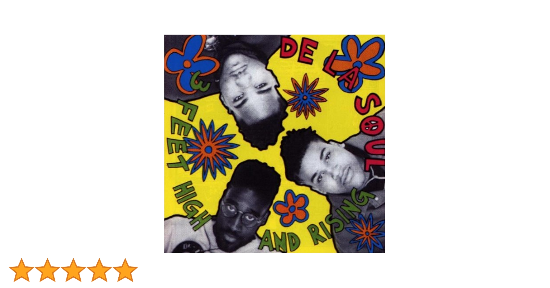 USオリジナルDE LA SOUL / 3 FEET HIGH & RISING 3 Feet High and Rising: De la Soul: Amazon.fr: CD et Vinyles}